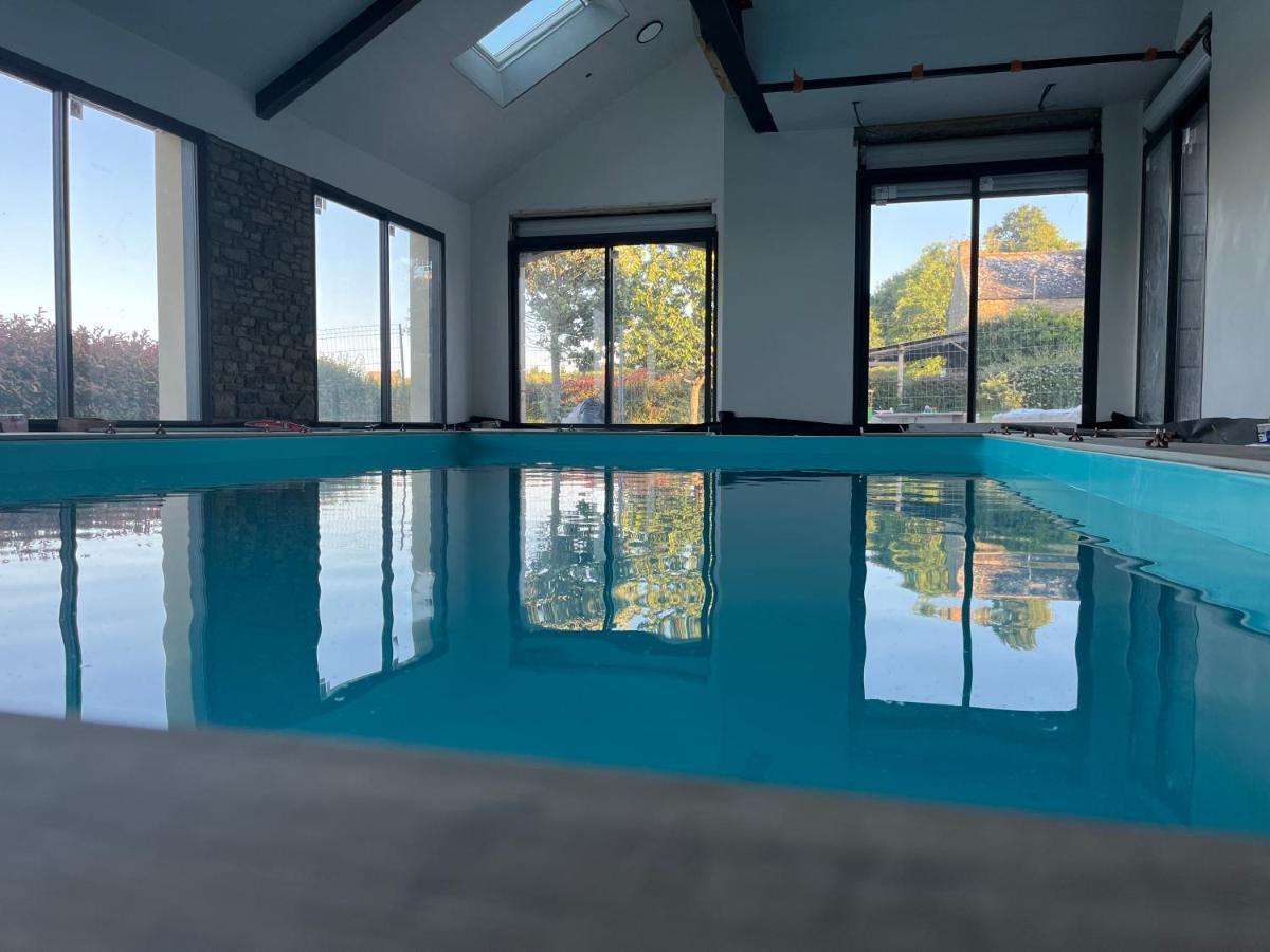 Gite Ti Coz Ex Ti Maen Piscine Interieure 12 Personnes Caden Exterior photo